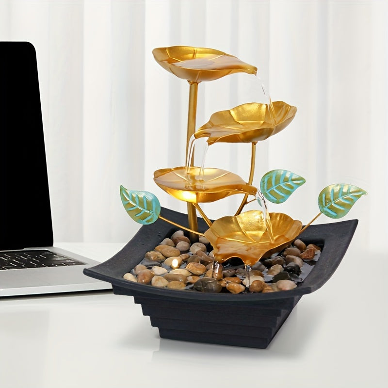 1pc USB Powered Relaxation Indoor Tabletop Fountain