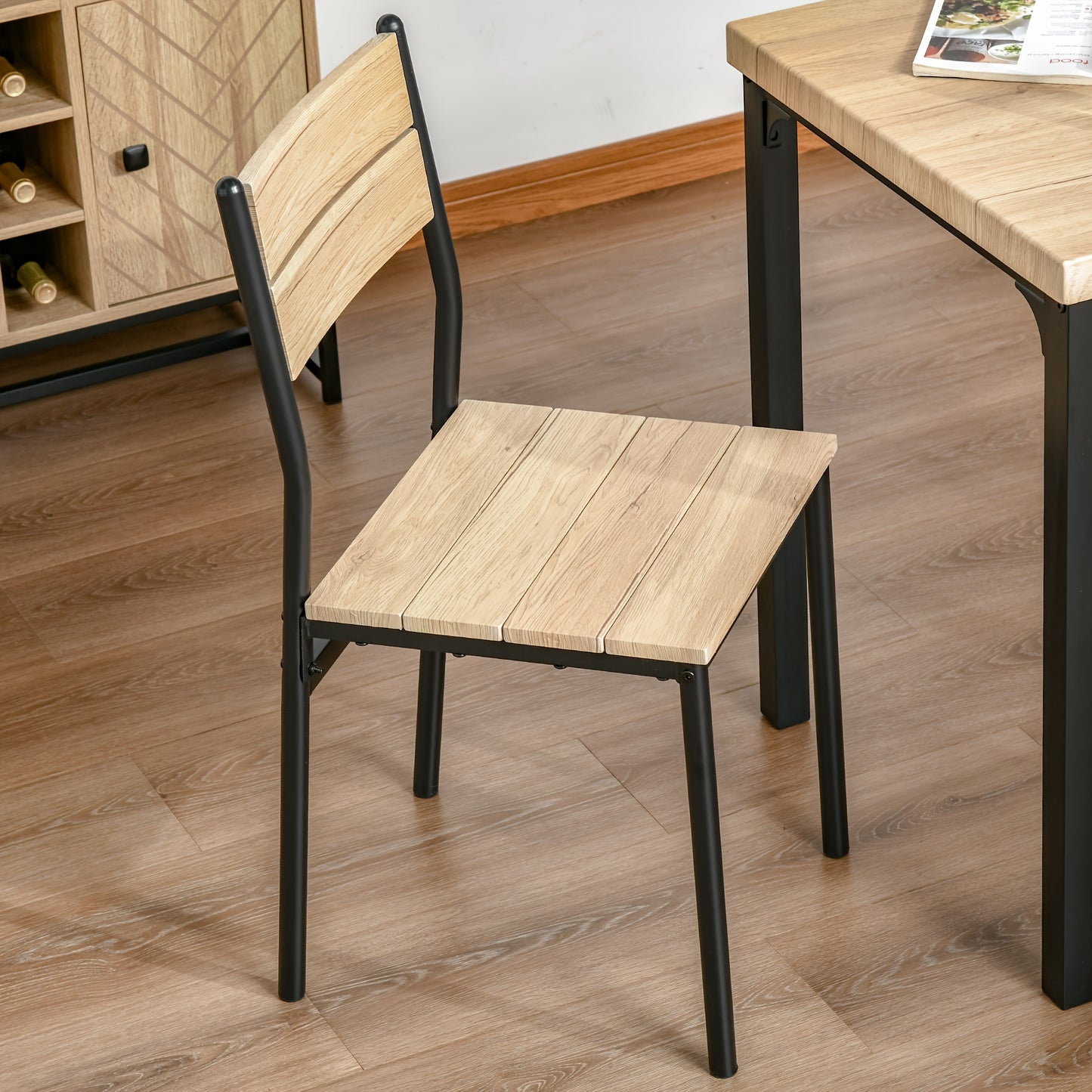 HOMCOM 3 Piece Dining Table Set for 2