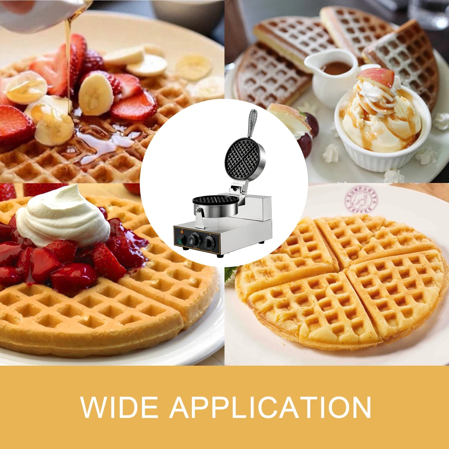 Single/Double-head Electric Waffle Maker