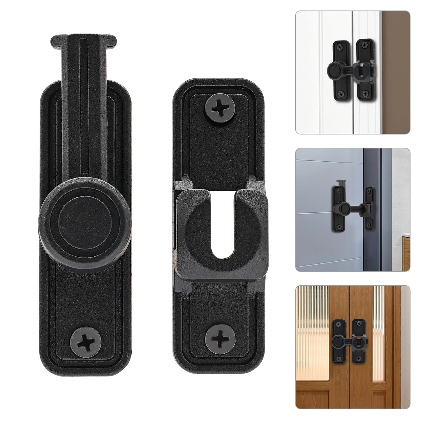 Barn Door 90&180 Degree Locks