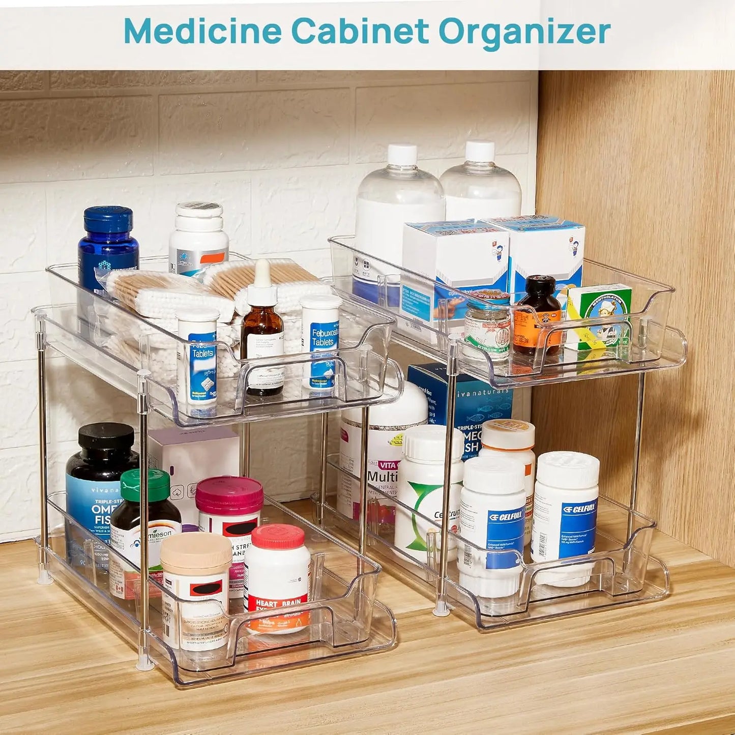 Bathroom Under Sink Organizers and Storage