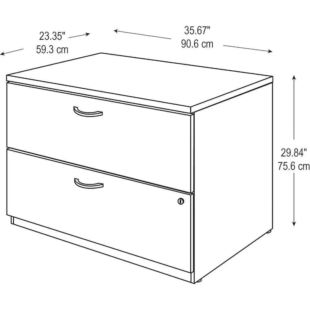 Series C 2 Drawer Lateral File Cabinet