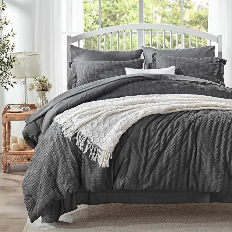 Queen Comforter Set 7 pieces