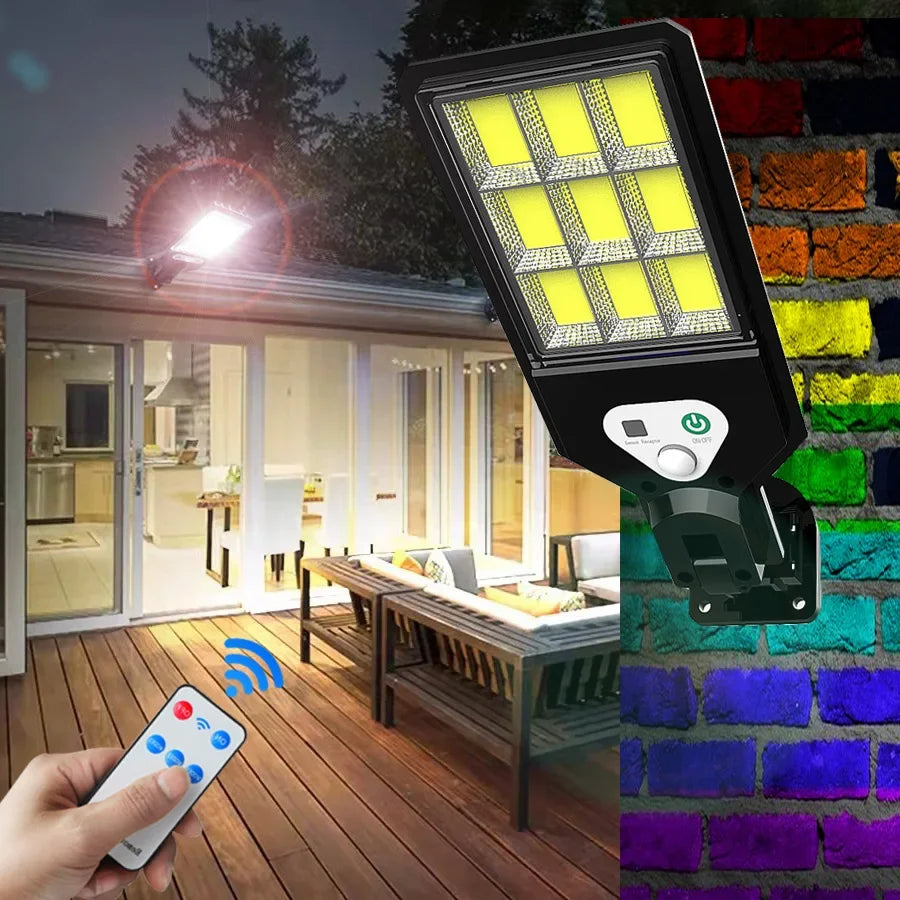 3 Light Mode Waterproof Motion Sensor Security Lighting