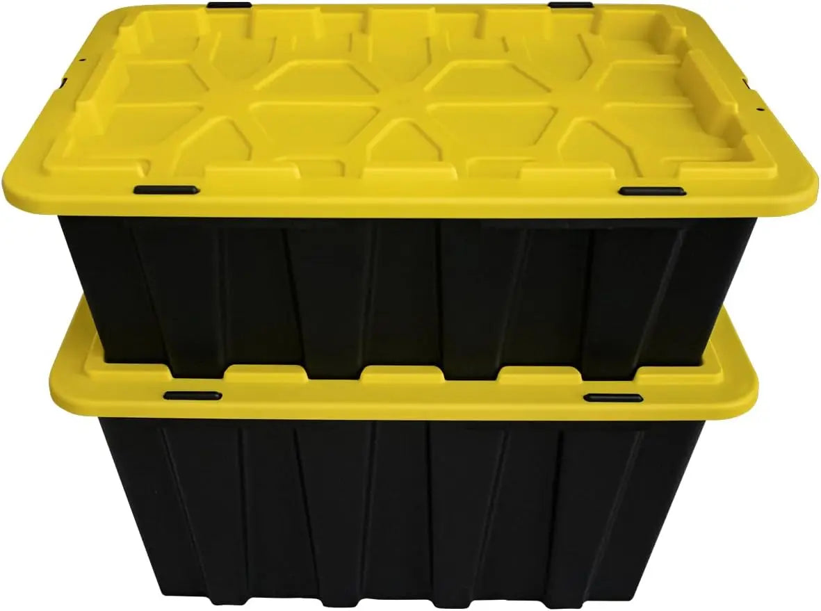 17 Gallon Plastic Storage Bin Tote Organizing Container