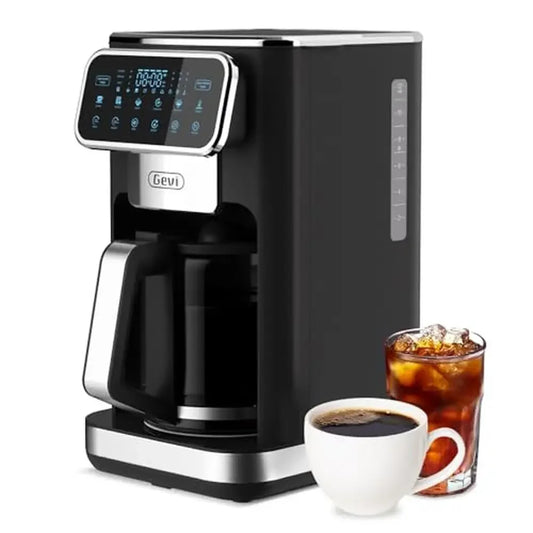 Programmable 12 Cup Drip Coffee Maker Touch Screen