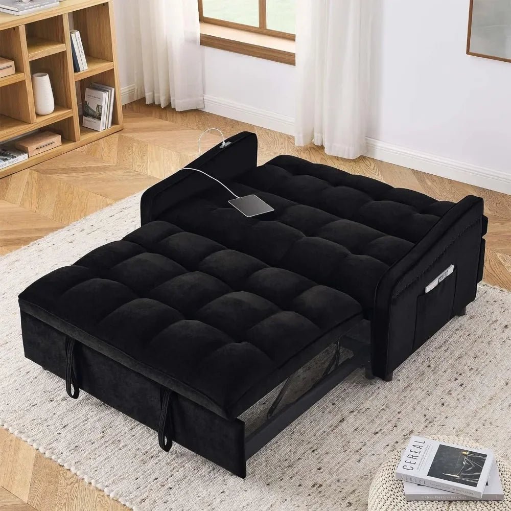 Loveseat Sofa w/Pull Out Bed