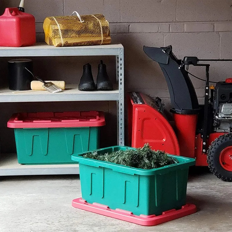 27 Gallon Stackable Home Storage Container Bins