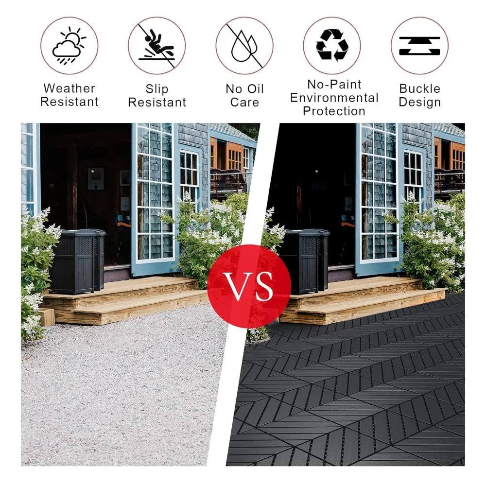 Patio Flooring Outdoor Waterproof