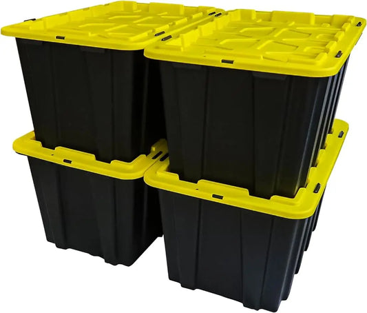 17 Gallon Plastic Storage Bin Tote Organizing Container