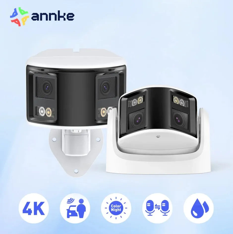 Smart Home 180° 8MP 8MP Security CCTV Camera