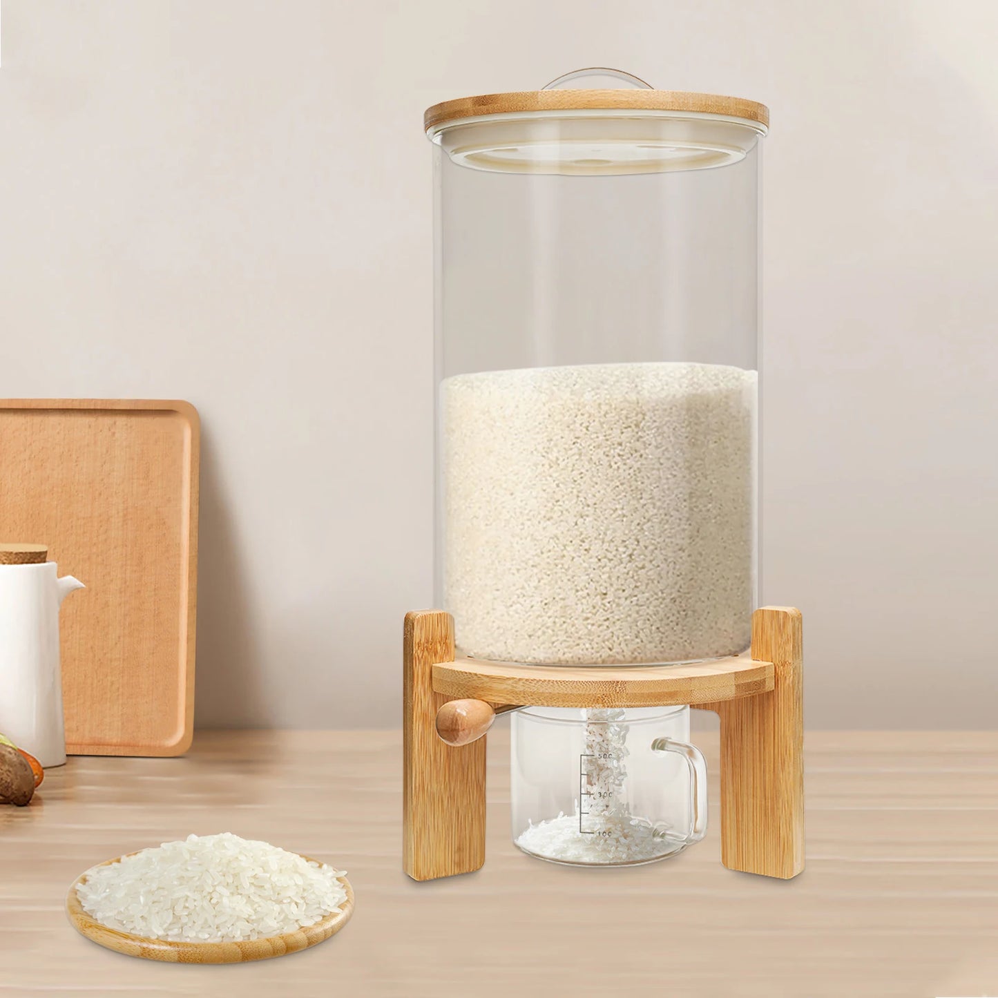 Flour And Cereal Container 5L/7.5L Rice Dispenser