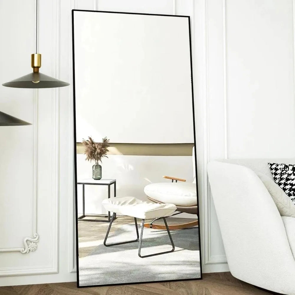 Full Body Mirror 71"x30" Rectangle, Hanging or Leaning