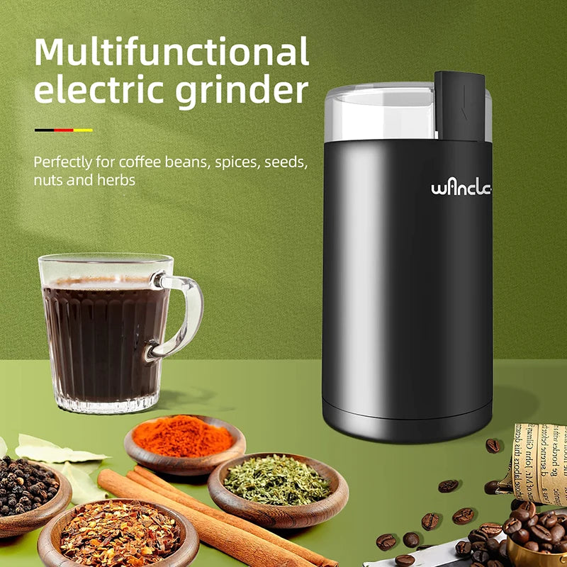 Multifunctional 200w High-Power Coffee Grinder