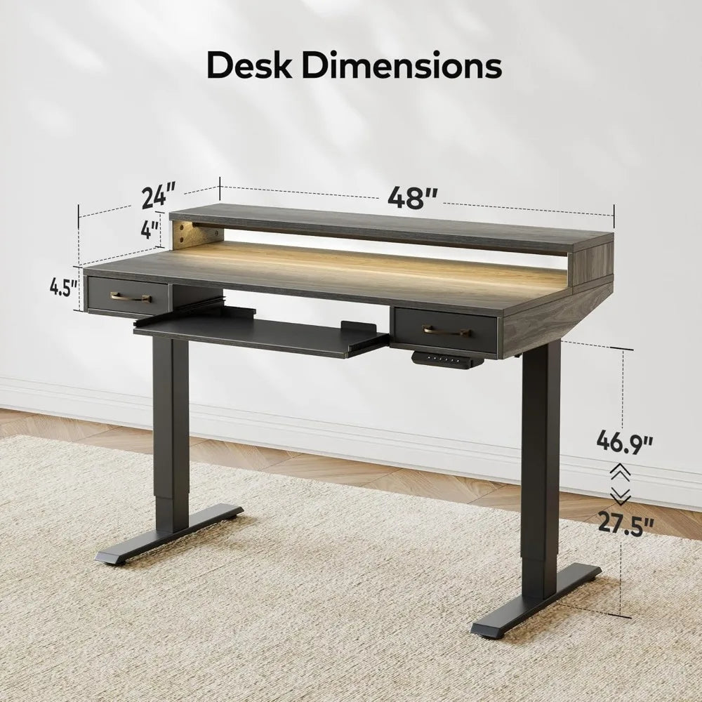 Height Adjustable Electric Standing Desk