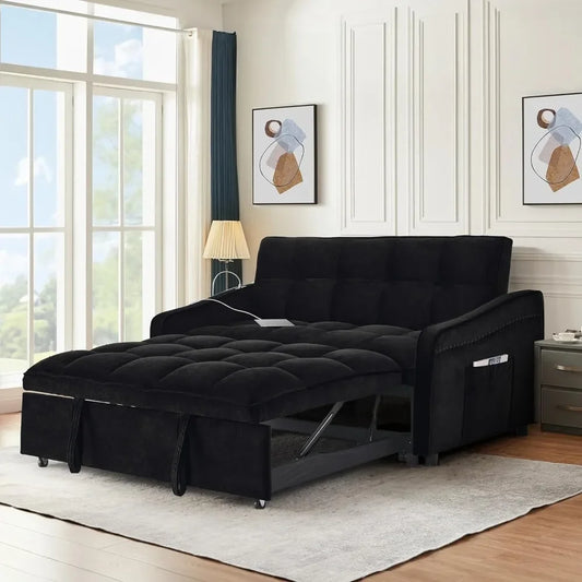 Loveseat Sofa w/Pull Out Bed