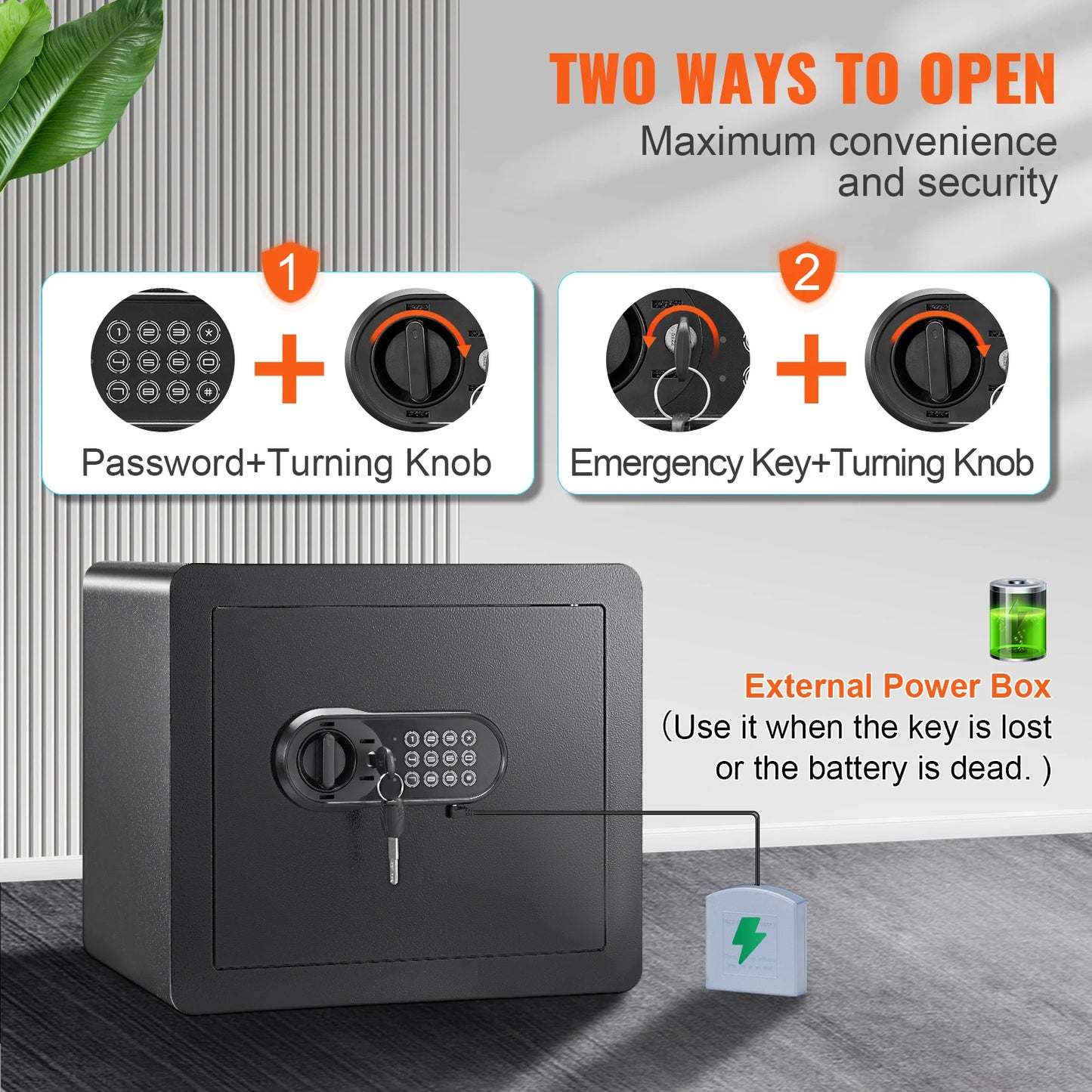 Electronic Safe Deposit Safe Box