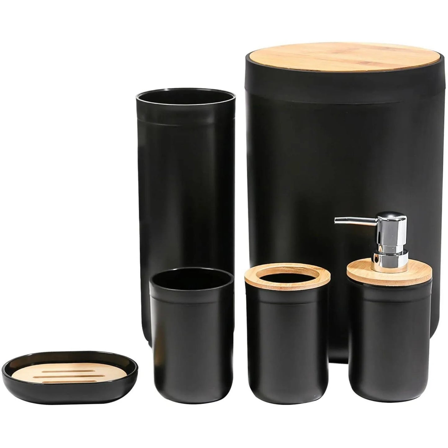 6-Piece Bathroom Accessories Bathroom Ensemble