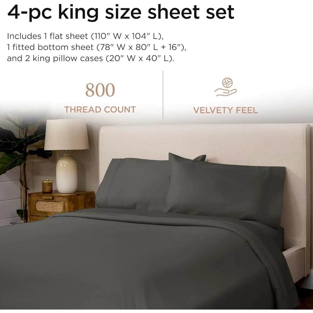 800 Thread Count 100% Cotton Sheets