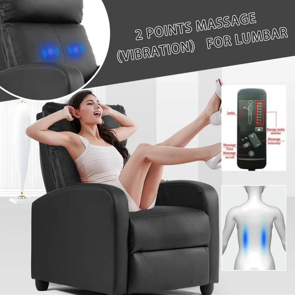 Massage Recliner Sofa Home Theater Seating