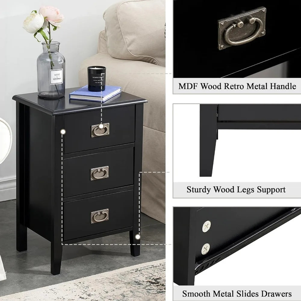 Nightstands Set of 2