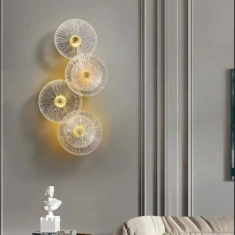 Postmodern LED Home Decoration Zen Wall Light