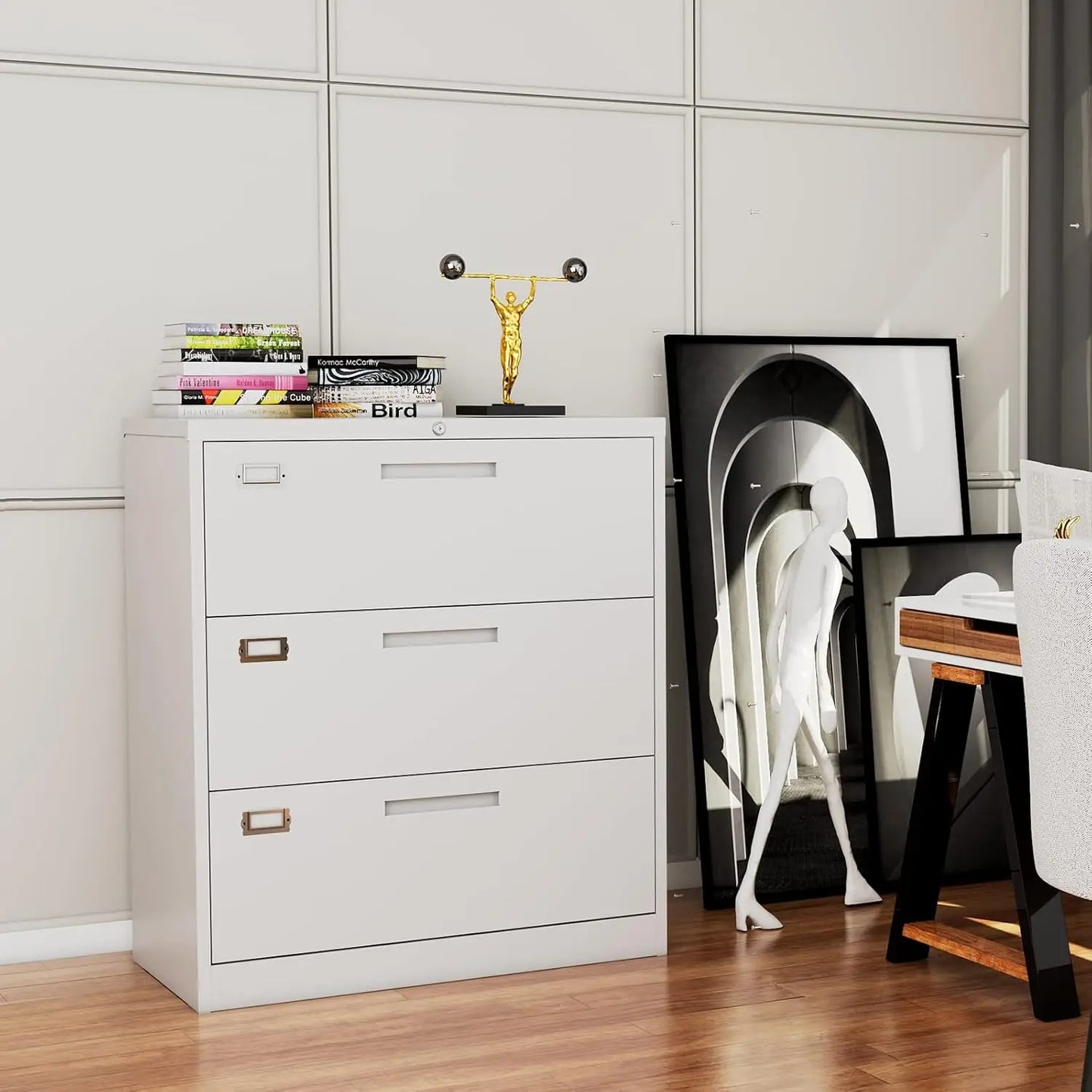 Home Office Lockable Storage Cabinet for Hanging Files