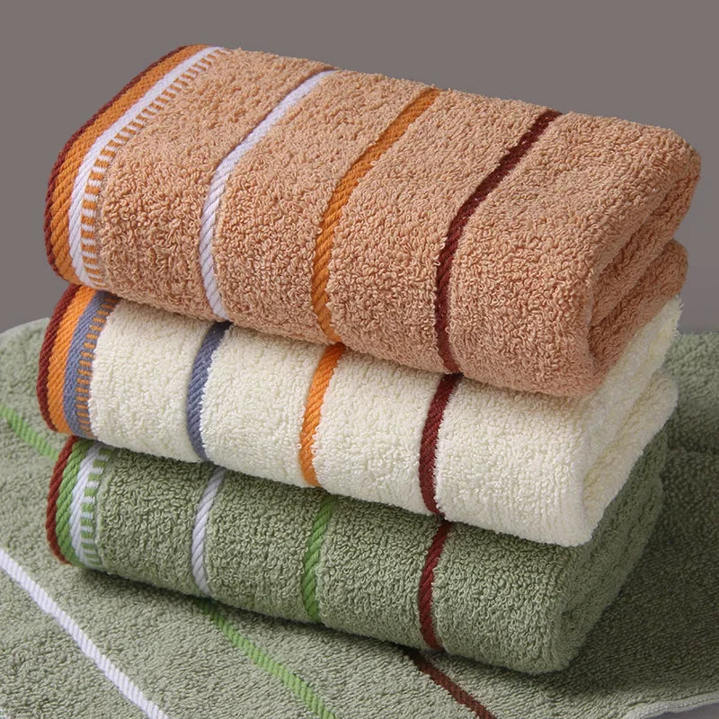 100% Cotton Bathroom Hand Towel Water Absorption