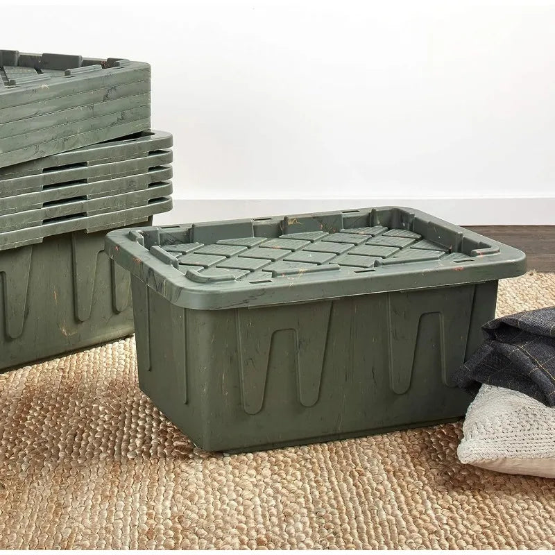 27 Gallon Stackable Home Storage Container Bins