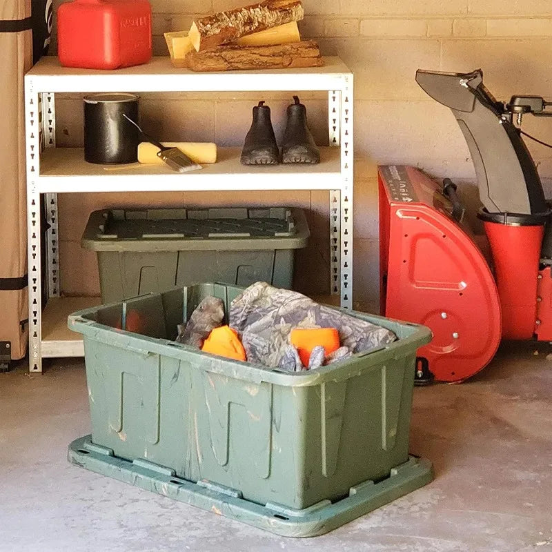 27 Gallon Stackable Home Storage Container Bins