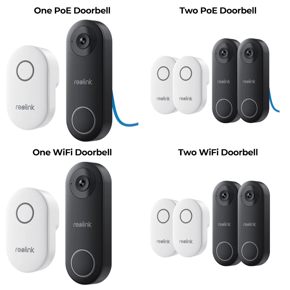 2K+ Video Doorbell with Chime