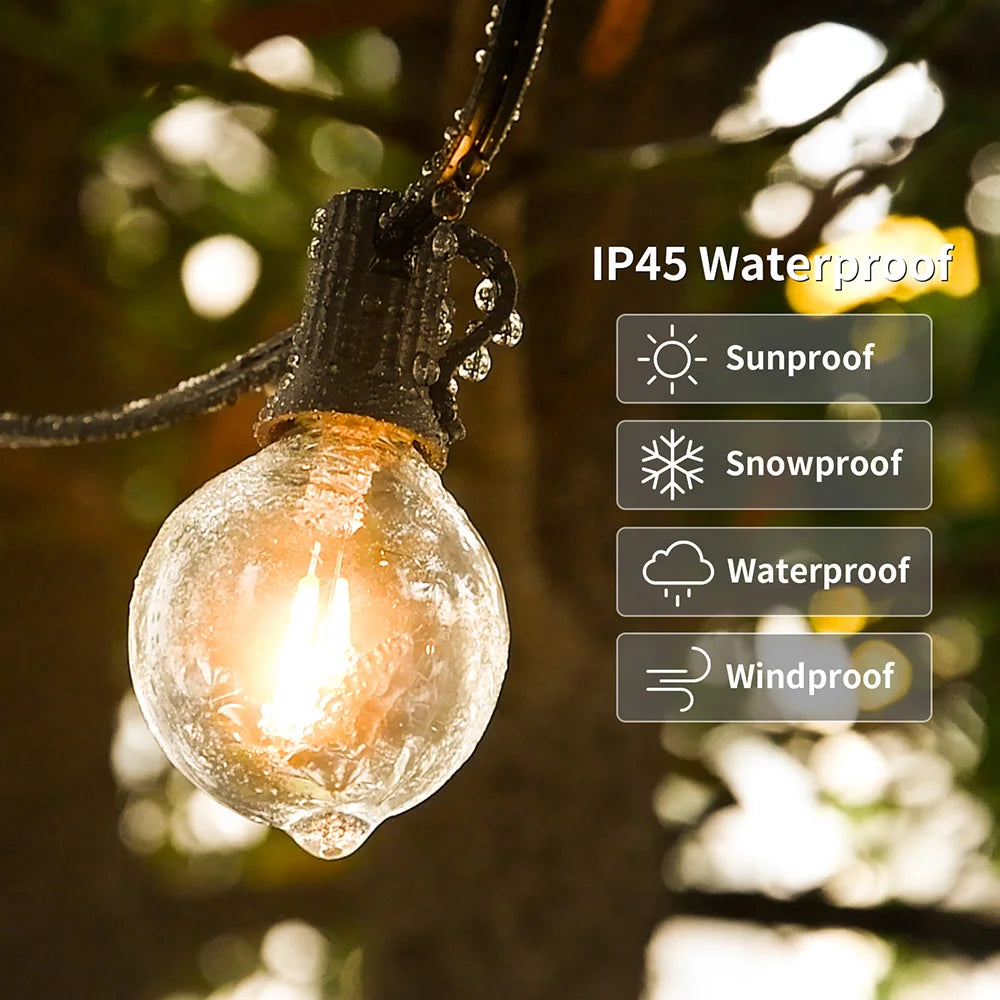 Outdoor Garland Light IP45 Waterproof Fairy String