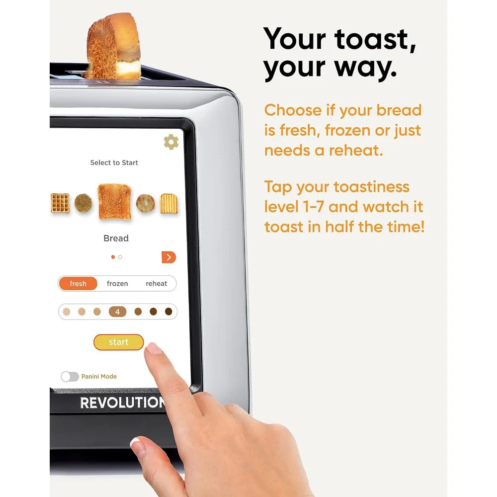 Touchscreen 2-Slice Smart Toaster