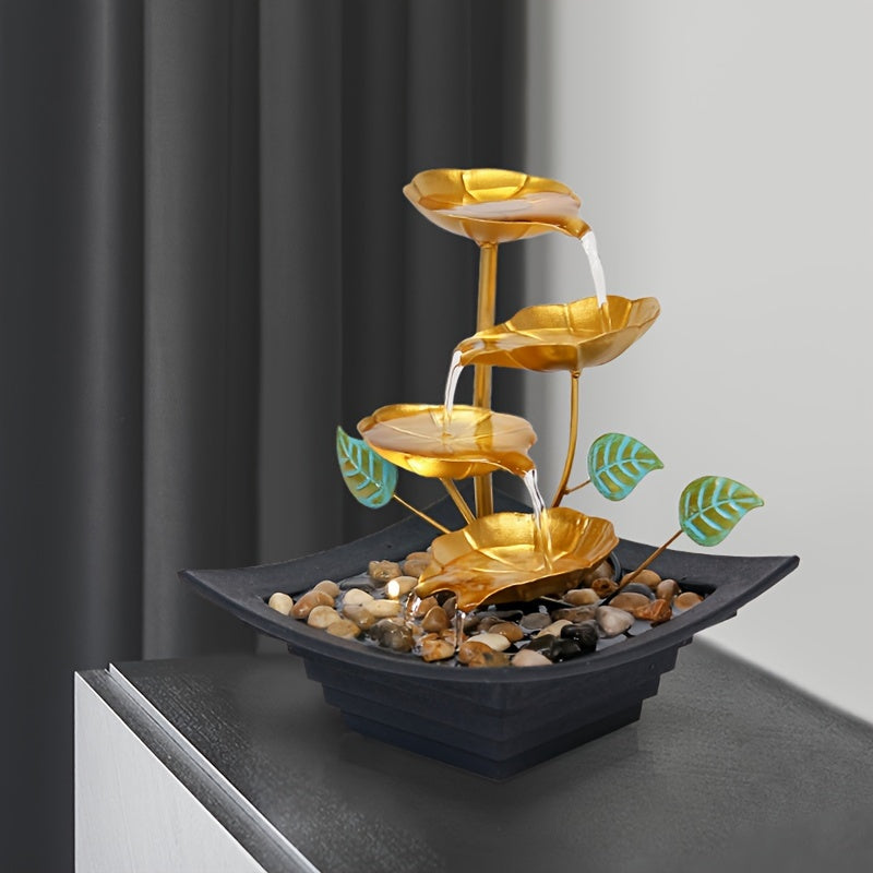 1pc USB Powered Relaxation Indoor Tabletop Fountain